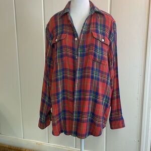 Polo flannel shirt